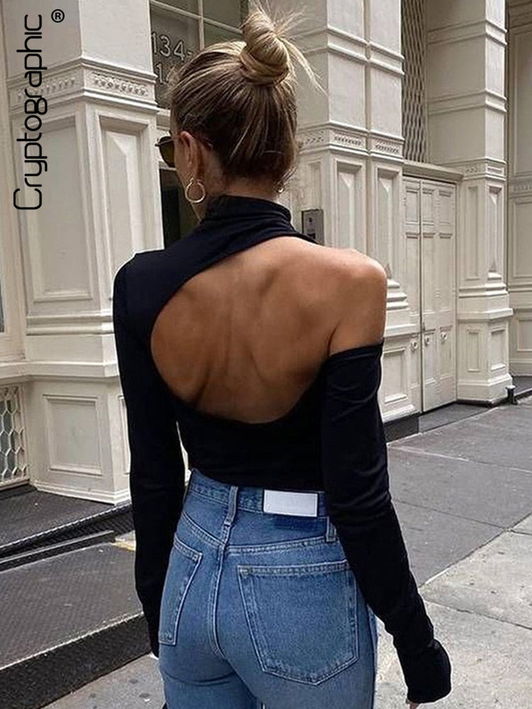 Backless Cut-Out Tops
