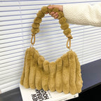 Wool Fluffy Fur Shoulder Bag