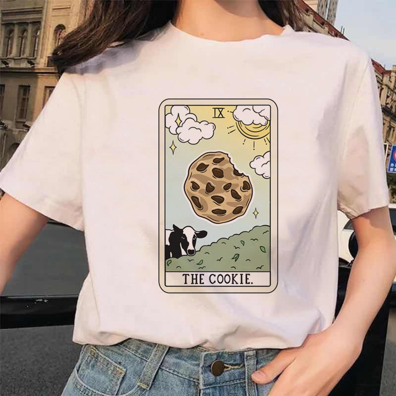 Tarot Card Funny Cartoon T-Shirt