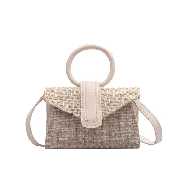 Diagonal Pu Leather Bag Pu