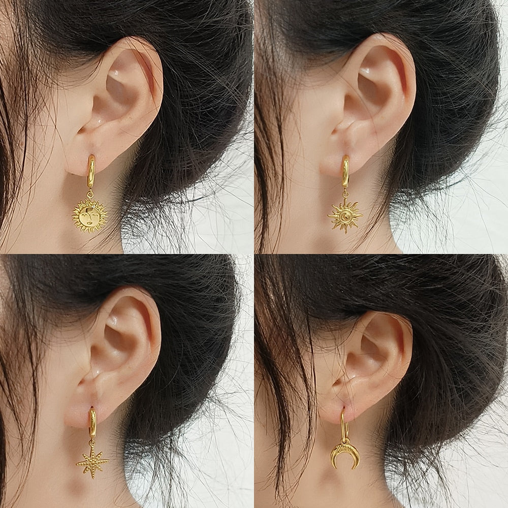 Mix Hoop Gold/Silver Earrings