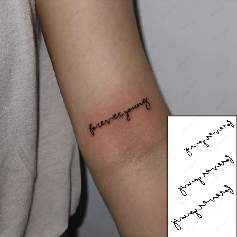 Waterproof SticketTattoo Red Heart