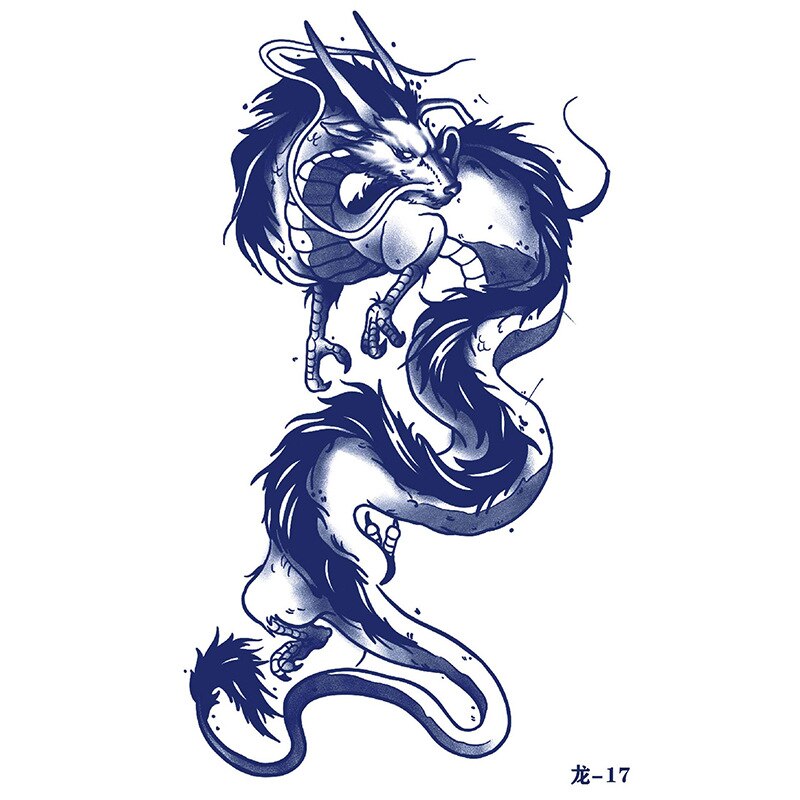 Japanese Dragon Tattoo Sticker