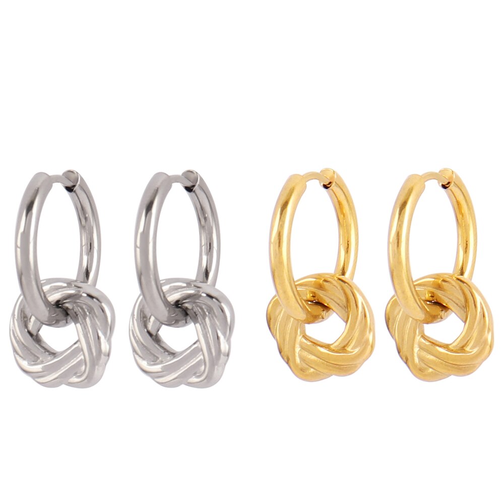 Mix Hoop Gold/Silver Earrings