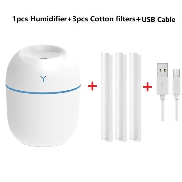 Mini Portable Ultrasonic Air Essential Oil Diffuser