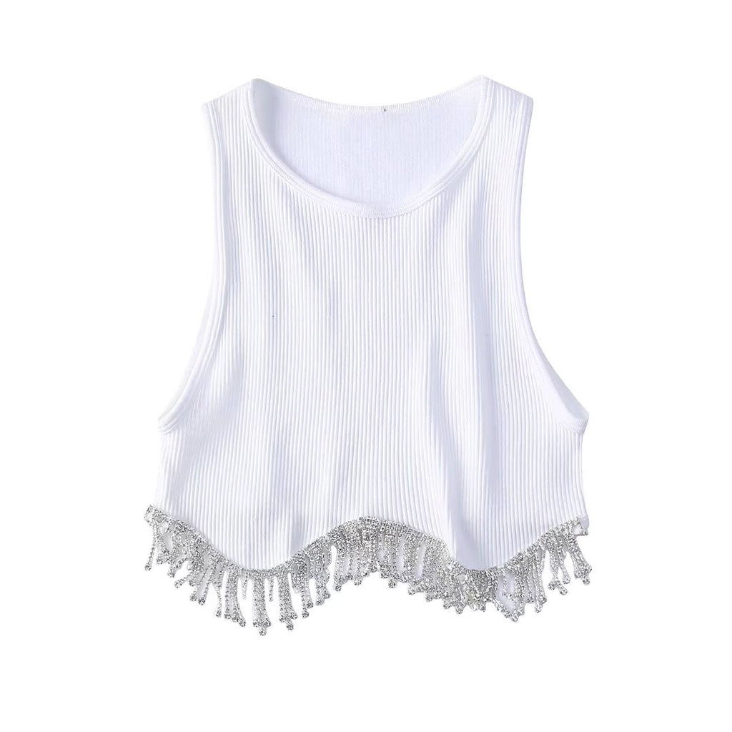 High Knitting T Shirt Chic Short