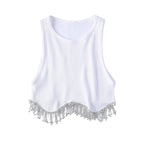 High Knitting T Shirt Chic Short