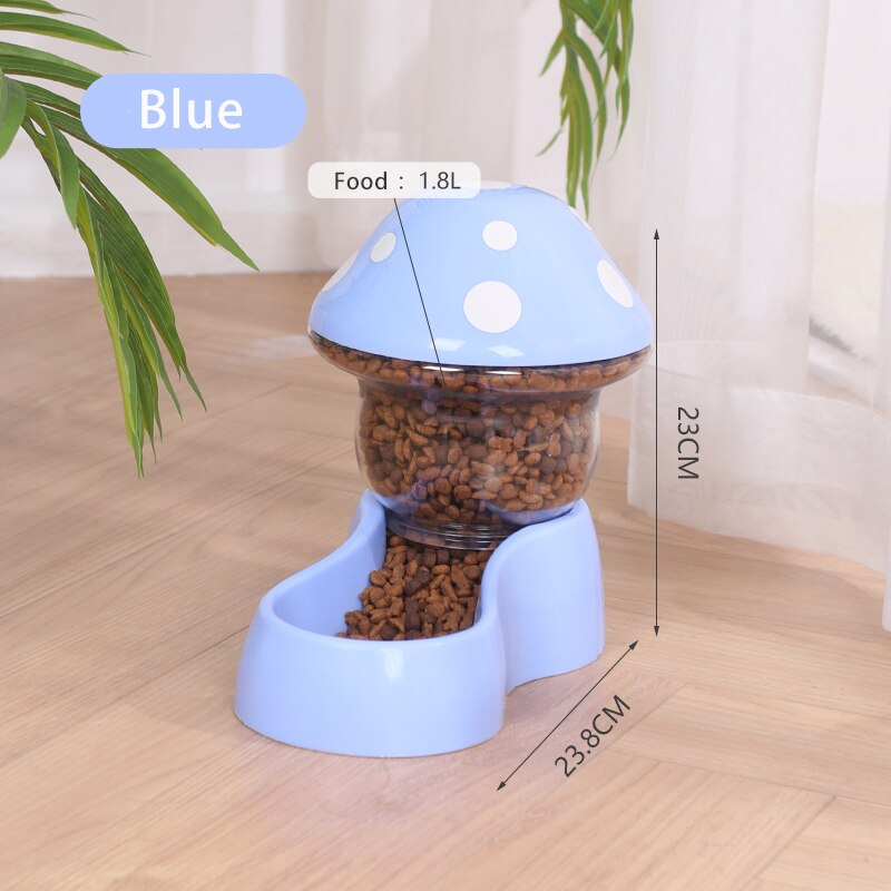 Mushroom Automatic Food Dispenser