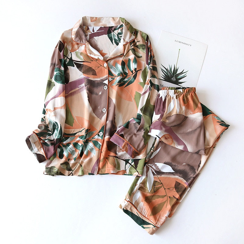 Long-Sleeved Sleepwear