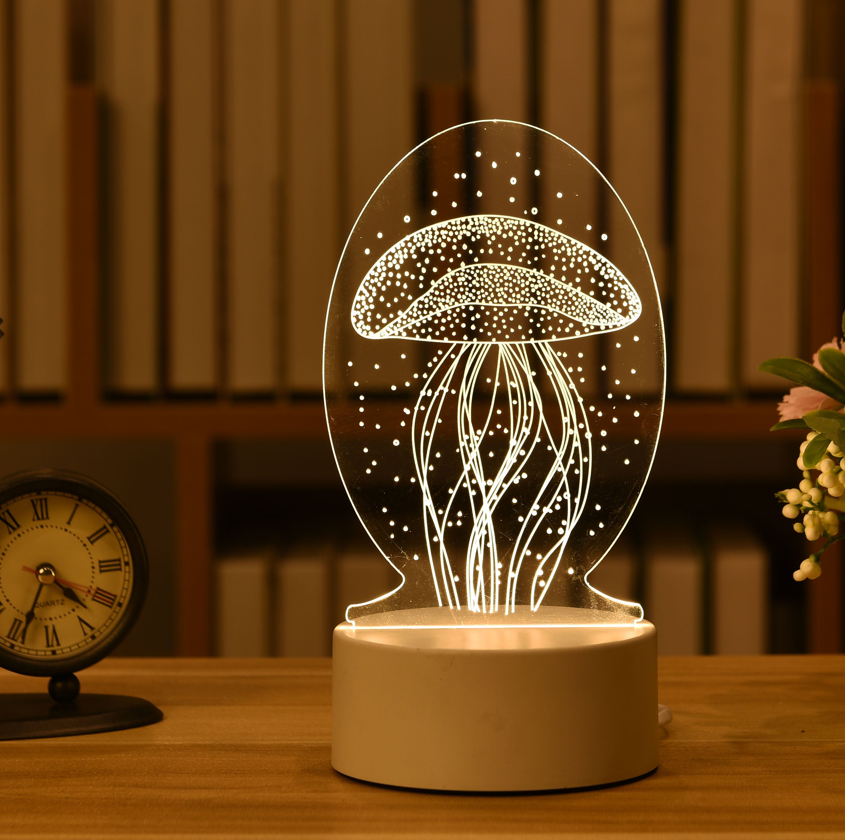 Christmas 3D Acrylic Night Light