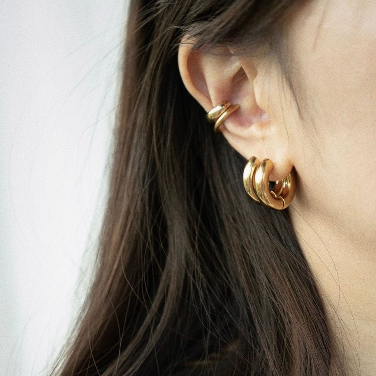 Classic Circle Hoop Earrings