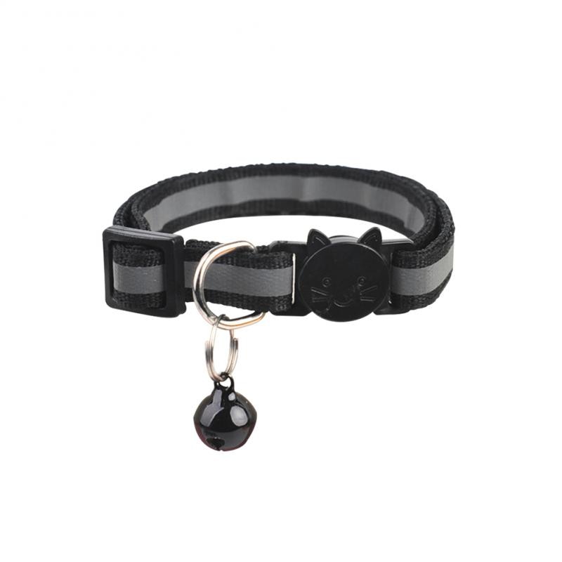 1Pc Pet Collar Reflective With Bell