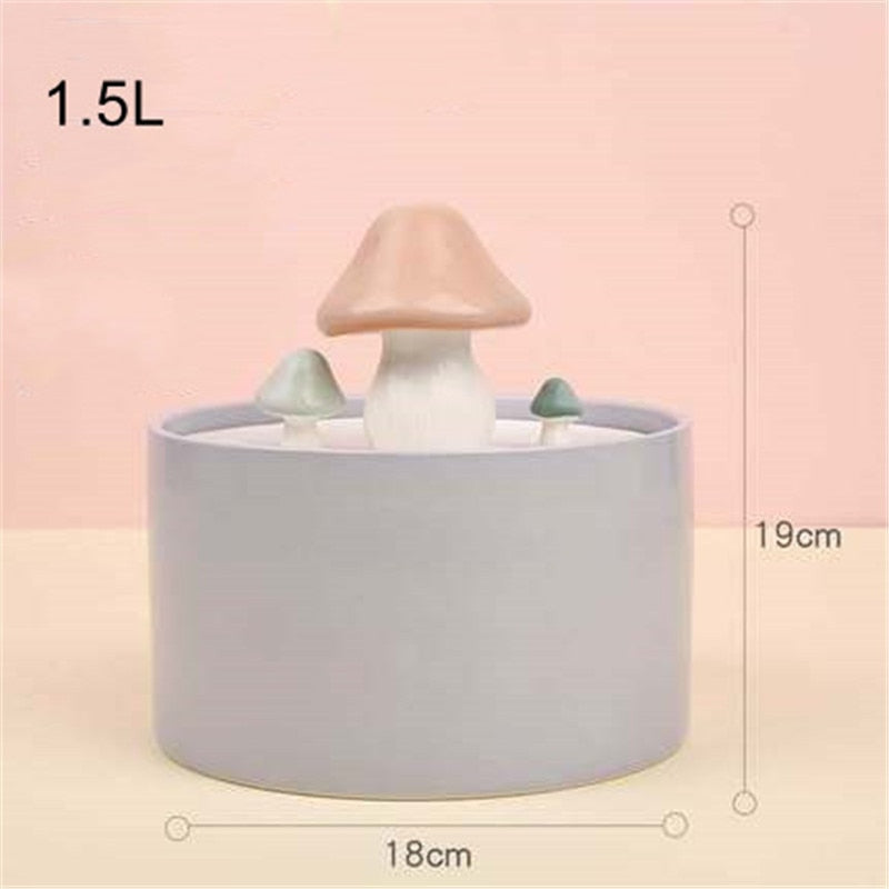 Mushroom Cat Drinker USB