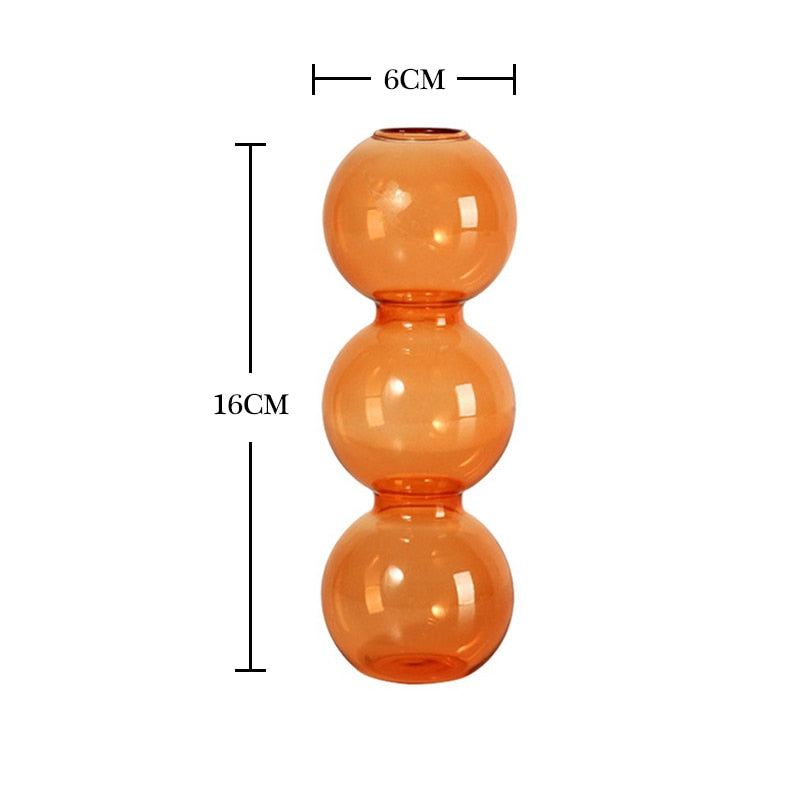 Nordic Spherical Hydroponic Glass Vase