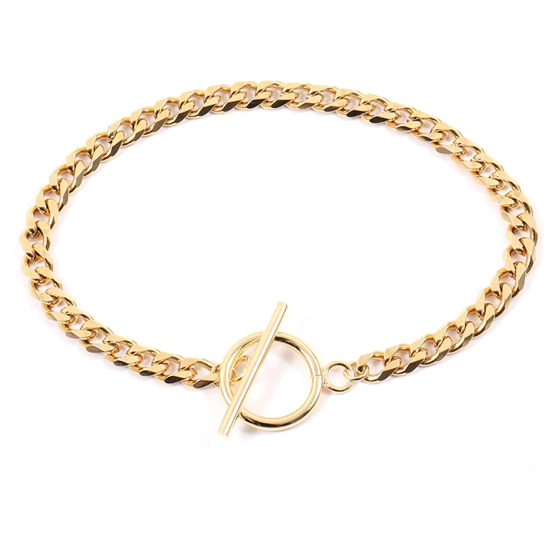 Pearl Chain Bracelet Gold/Silver