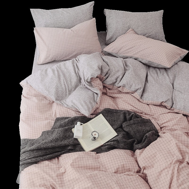 Linen-cotton Japanese Style Bedding Set