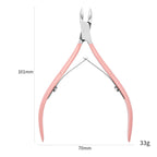 Rose Gold/Pink Nail Cuticle Nipper Clipper