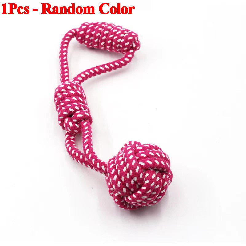 Dog Toy Carrot Knot Rope