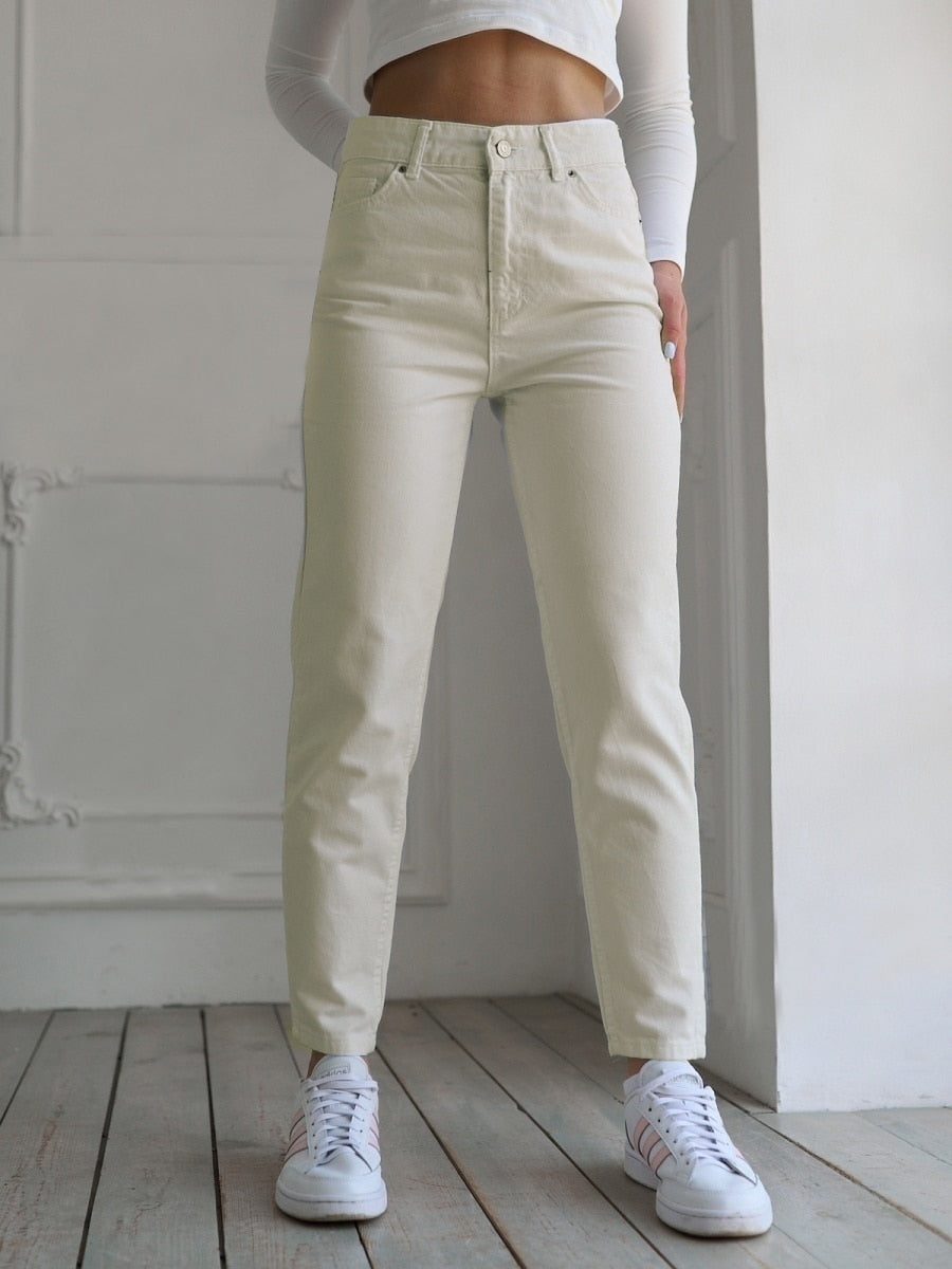 High Waist Denim Jeans