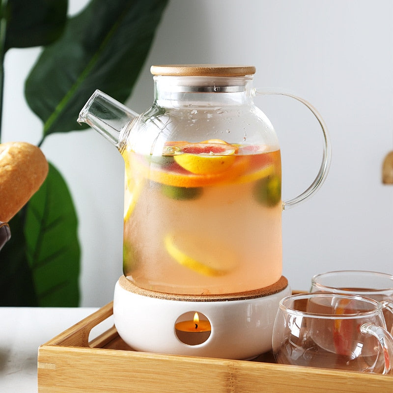 Heat Resistant Glass Teapot