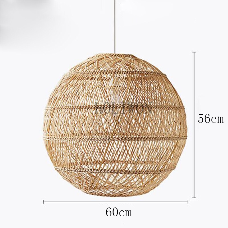 Handmade Rattan Hanging Lamp