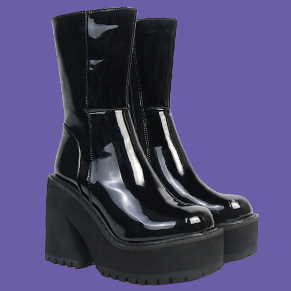 Platform Ankle Boots