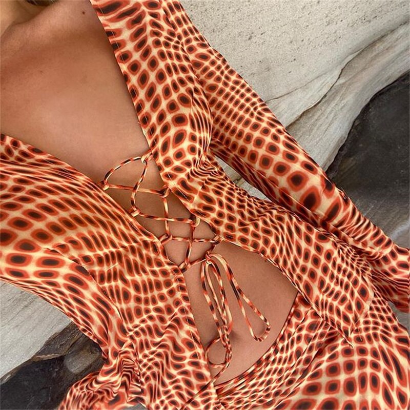 Auburn Mesh Two Piece Set