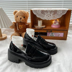 Oxford Platform Leather Shoes
