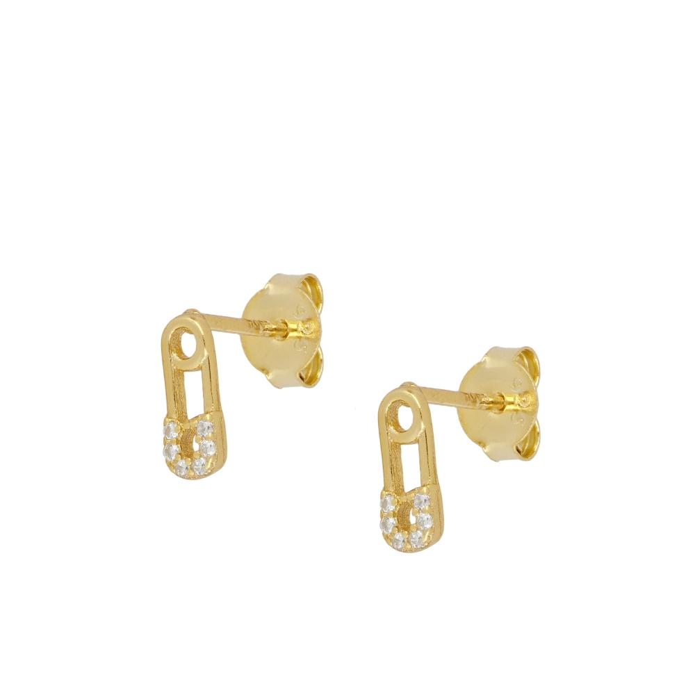 Gold Earrings Set