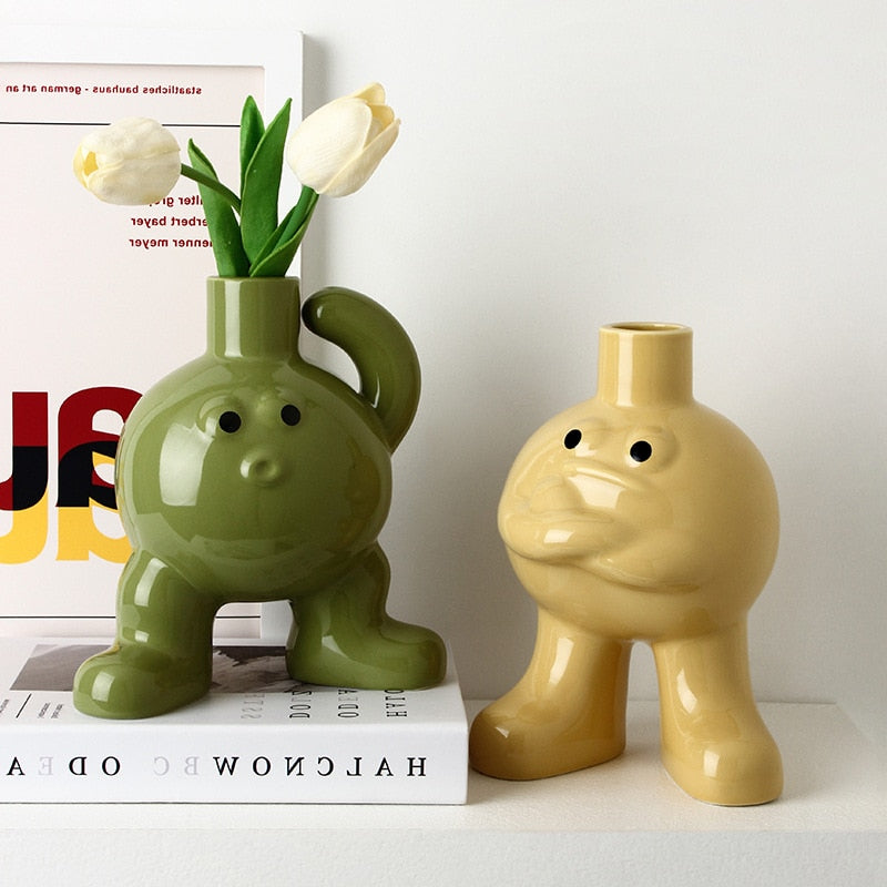Ceramic Big Foot Vase