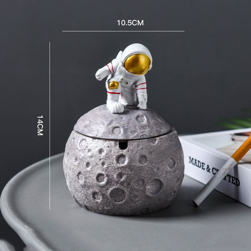Resin Astronaut Ashtray