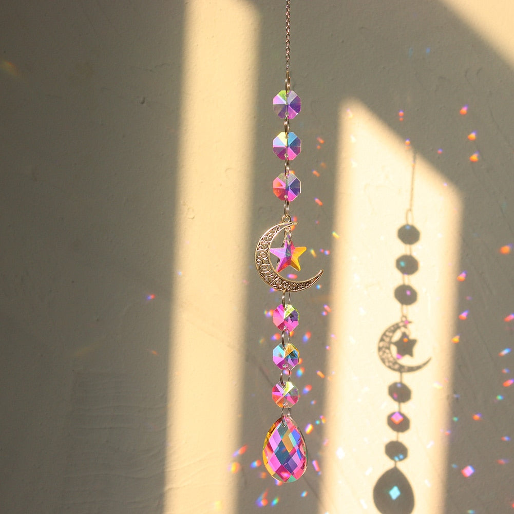 Suncatcher Hanging Crystal Prism