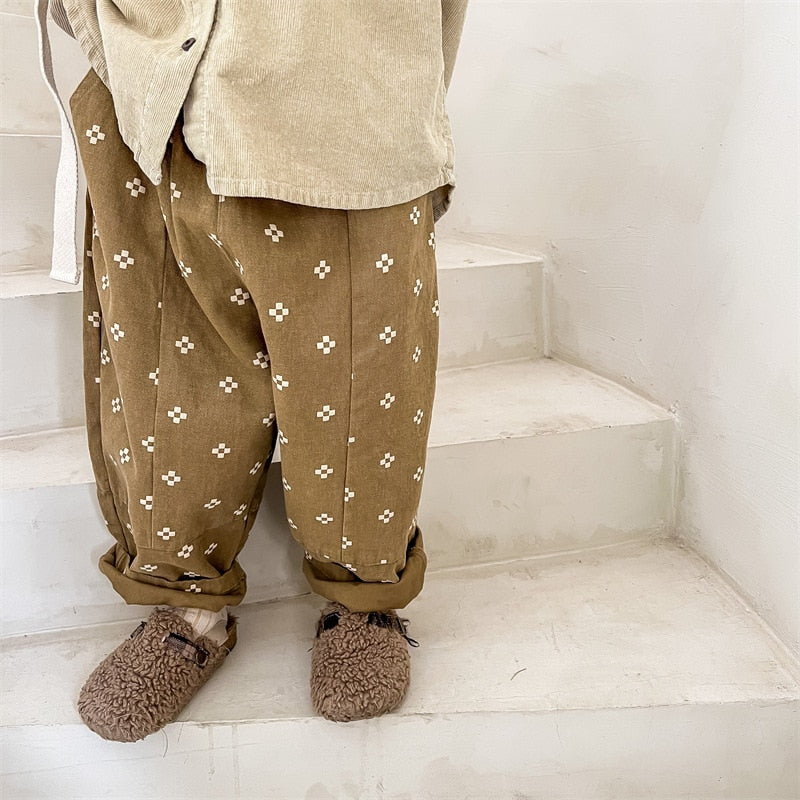 Cotton Girl's Harem Pants F