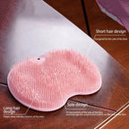 Silicone Hands-Free Big Flat Back Scrubber