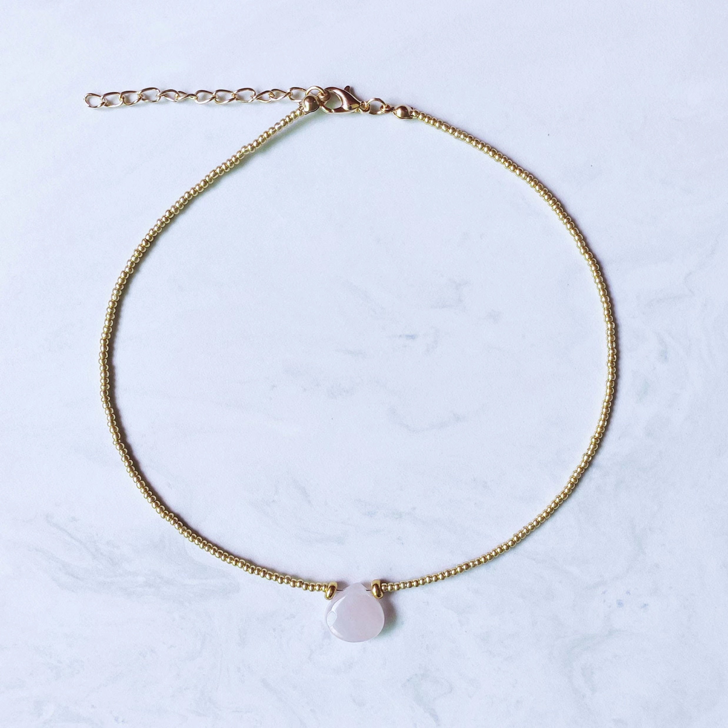 Pearl Rhinestone Necklace