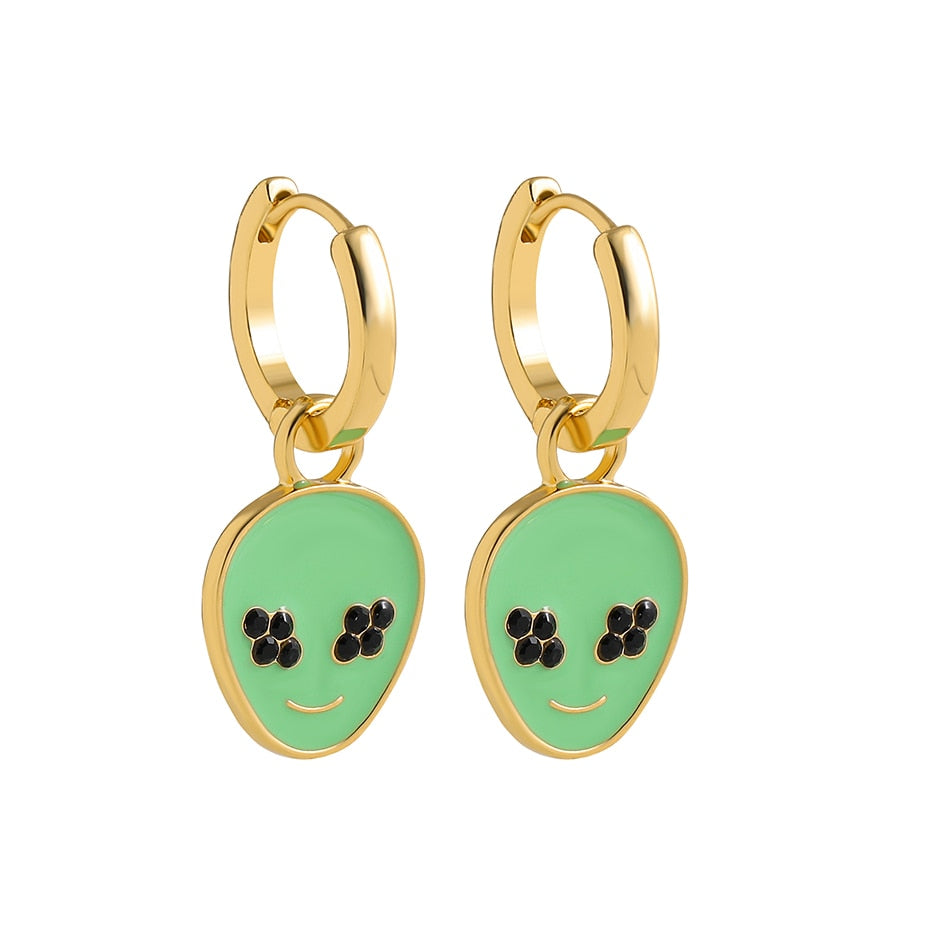 Gold Huggies  Earring