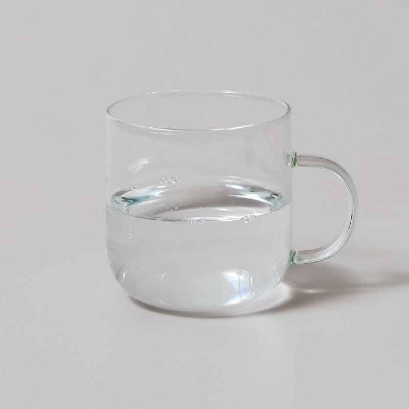 Heat Resistant Glass Colorful Coffee Glasses