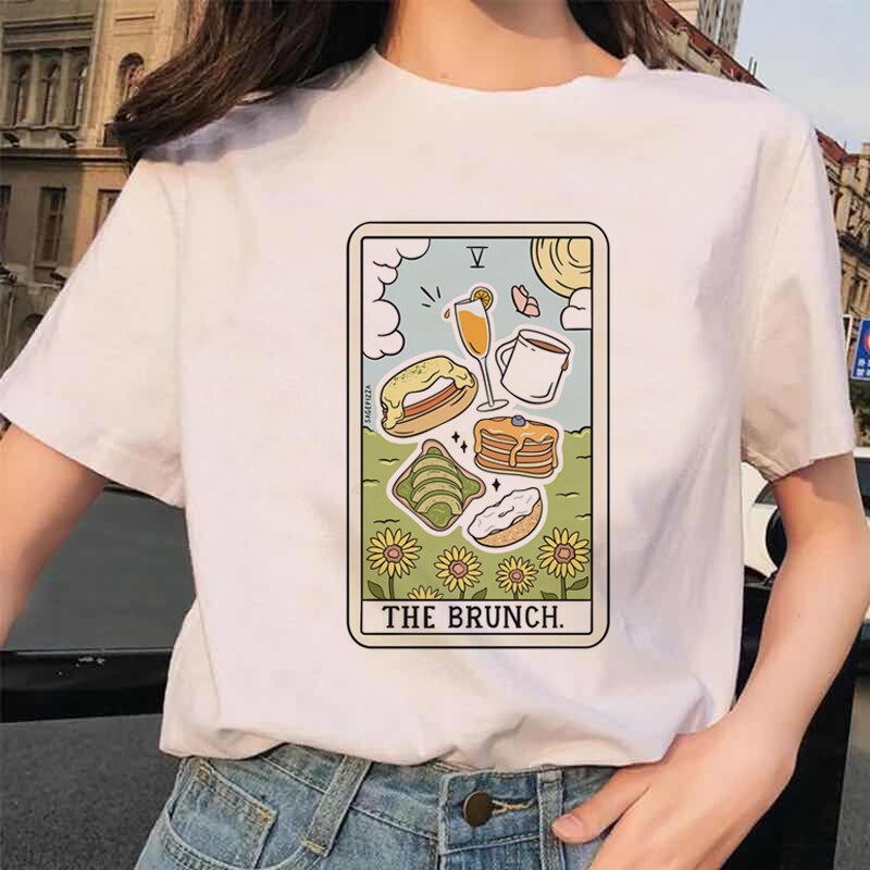 Tarot Card Funny Cartoon T-Shirt