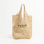 Straw Oversize Tote Bag