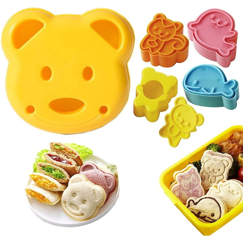 Sandwich Cutter Cartoon Mold