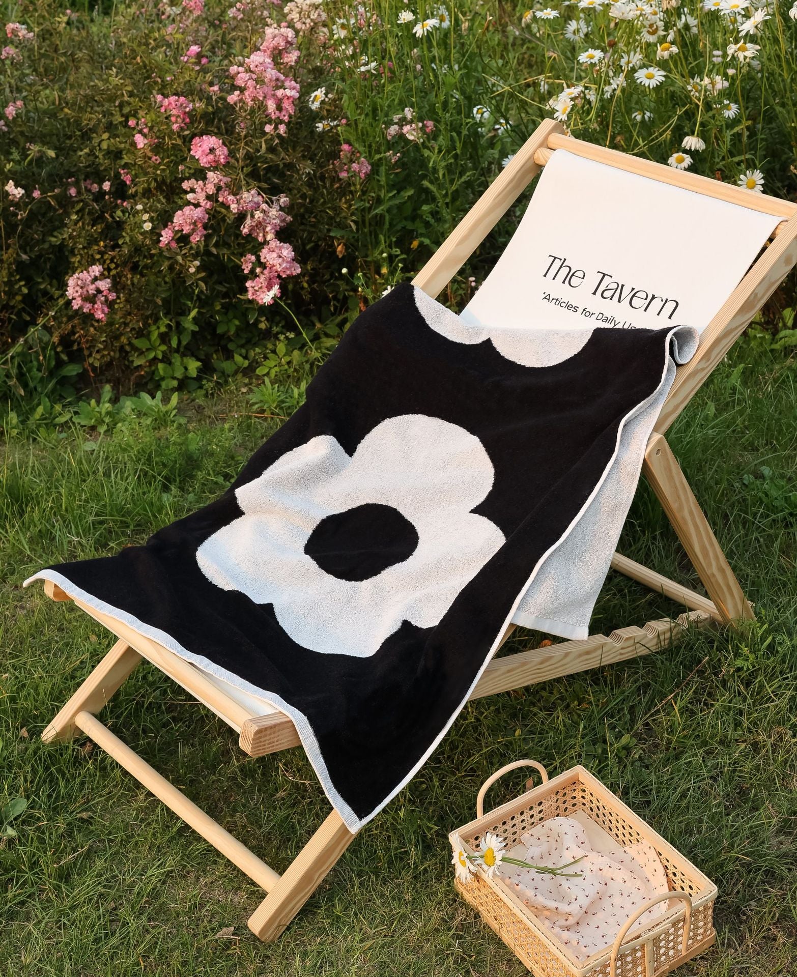 Flower Pure Cotton Towel