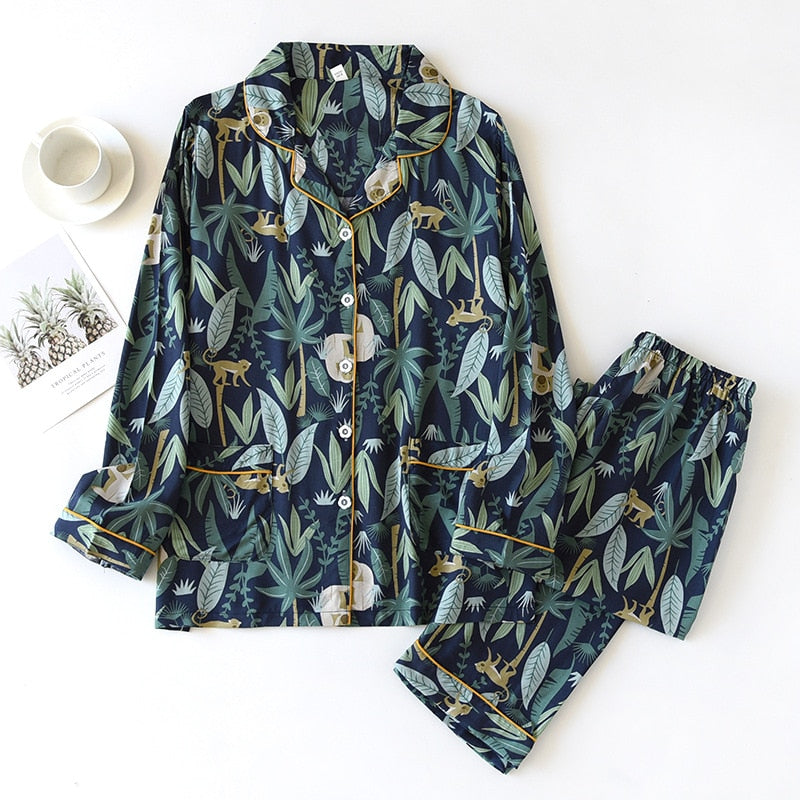 Long-Sleeved Sleepwear