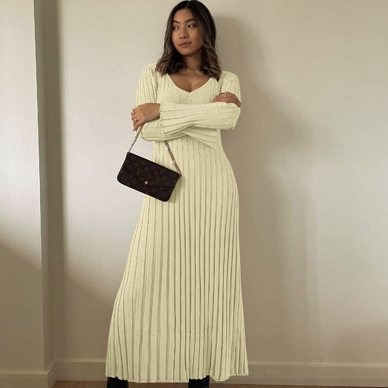 Knitted Long Dress