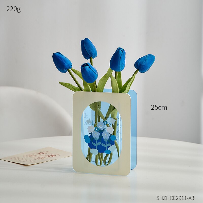 Multicolor Acrylic Vases