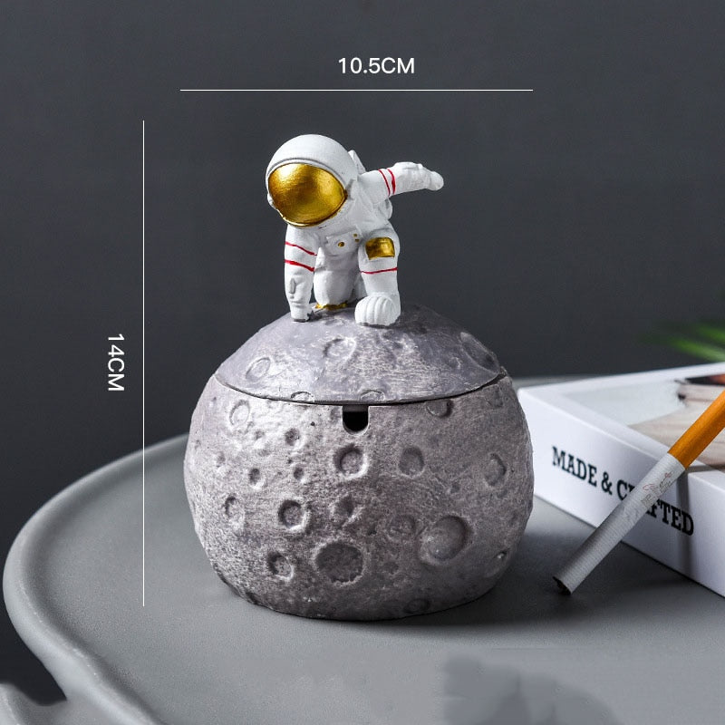 Resin Astronaut Ashtray