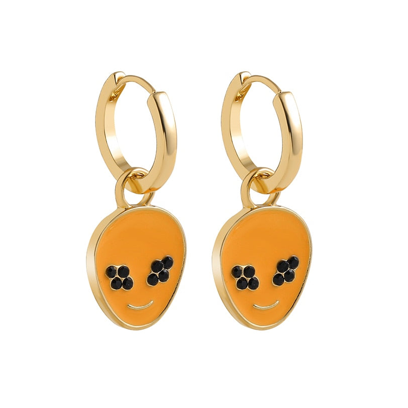 Gold Huggies  Earring