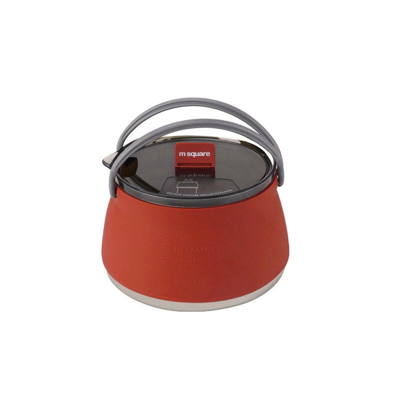 Portable Silicone Folding Kettle Outdoor Camping Teapot