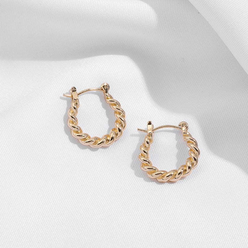 Gold Hoop Earrings