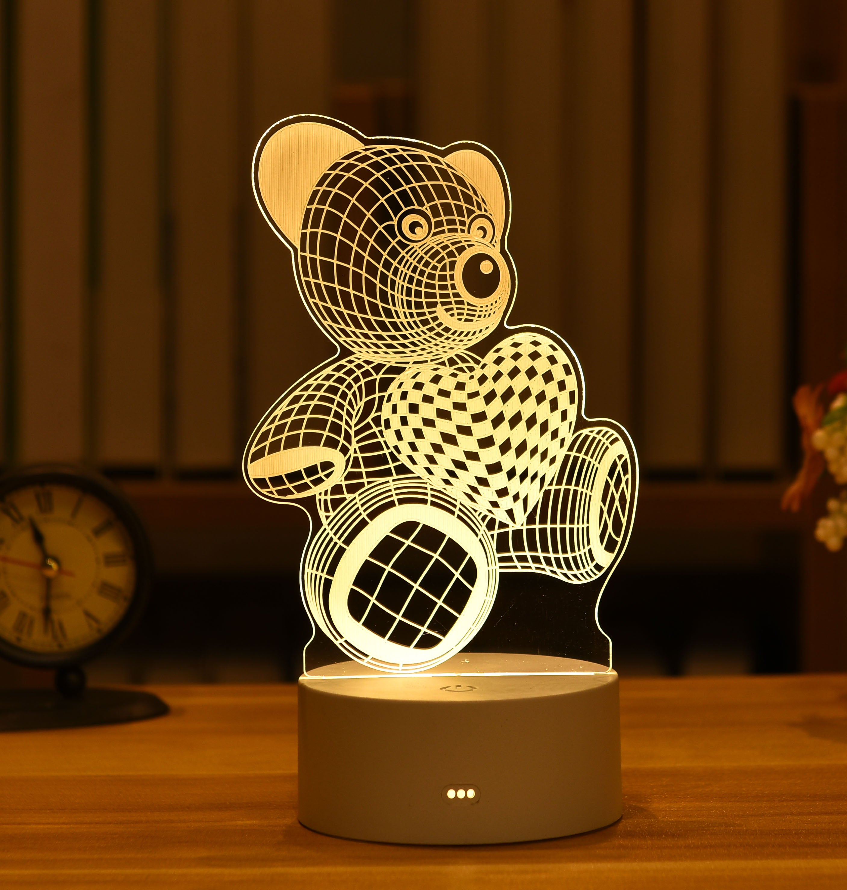 Christmas 3D Acrylic Night Light