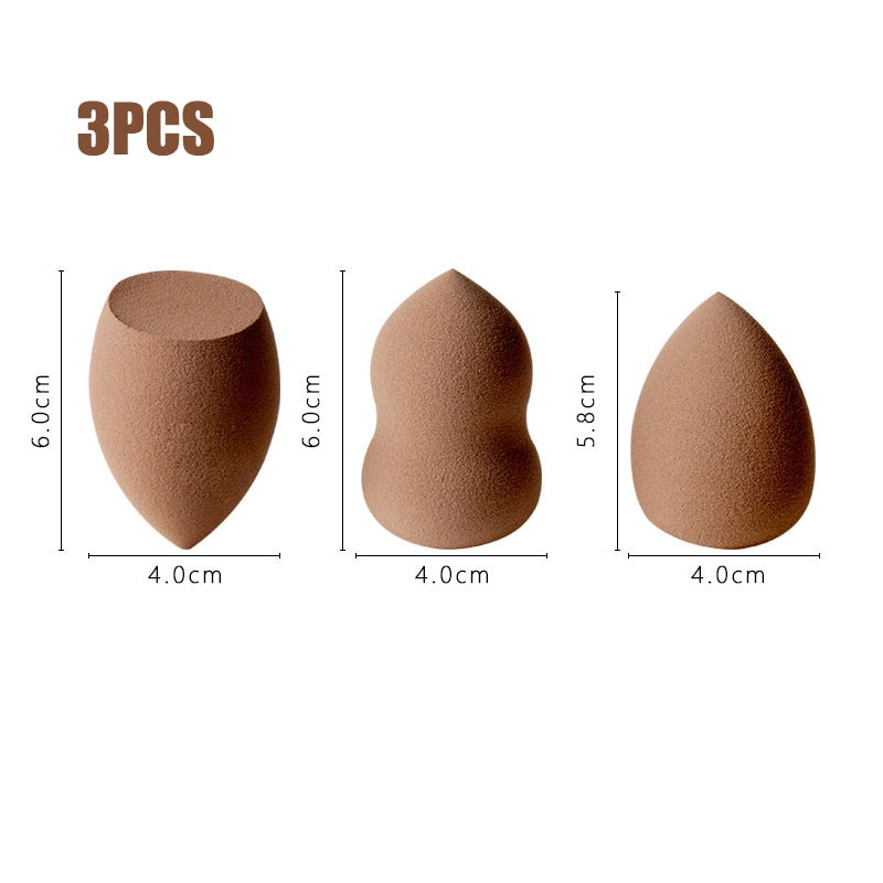1/3/4/8Pcs Makeup Sponge Powder Puff